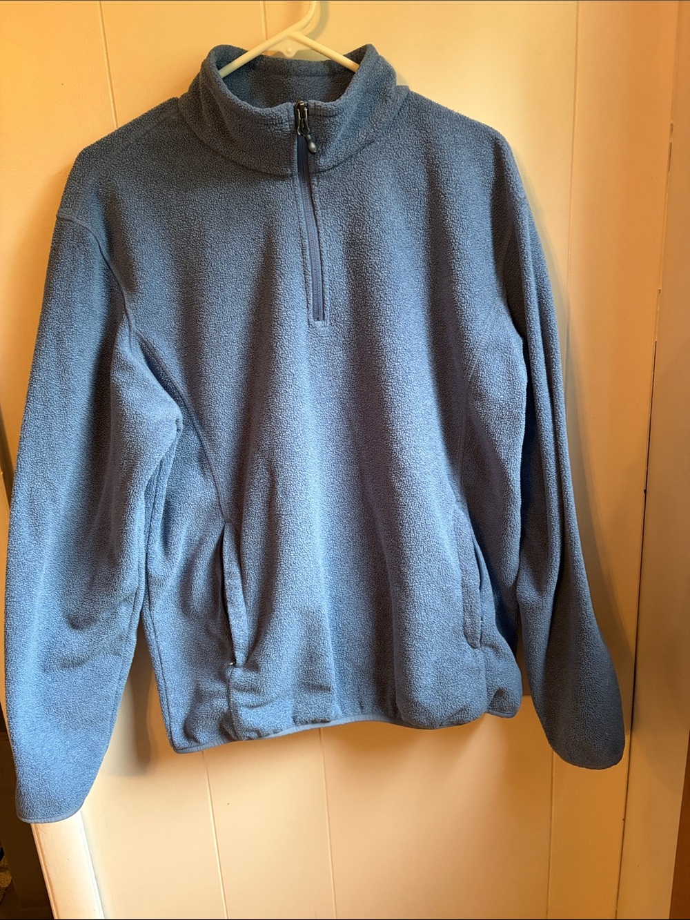 Amazon Essentials Men's Half-Zip Fleece Pullover - Blue